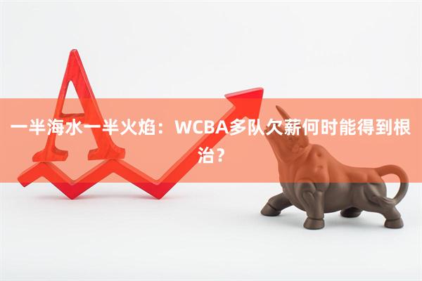 一半海水一半火焰:WCBA多队欠薪何时能得到根治?